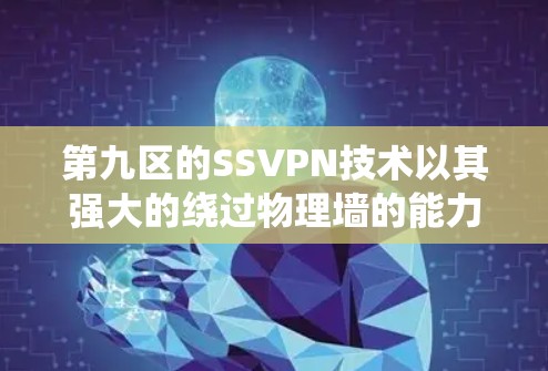 第九区的SSVPN技术以其强大的绕过物理墙的能力闻名，以下是详细的步骤和信息