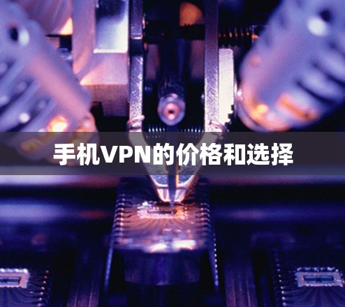 手机VPN的价格和选择