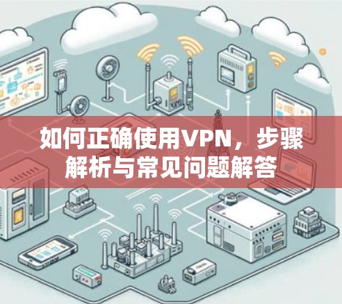 如何正确使用VPN，步骤解析与常见问题解答