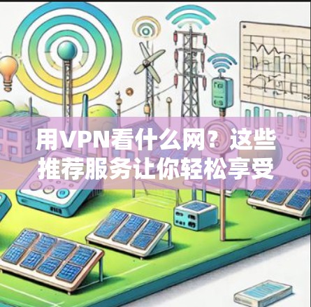 用VPN看什么网？这些推荐服务让你轻松享受网络
