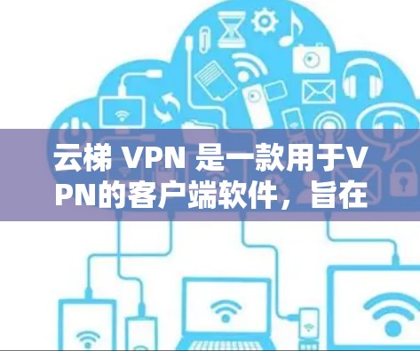云梯 VPN 是一款用于VPN的客户端软件，旨在为用户提供 secure 的网络访问体验。以下是关于云梯 VPN 应用程序的详细介绍