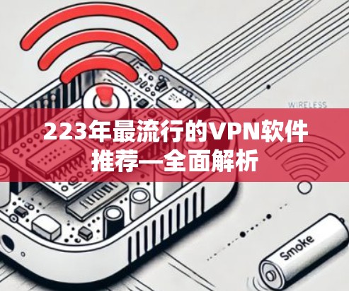 223年最流行的VPN软件推荐—全面解析