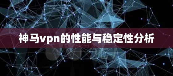 神马vpn的性能与稳定性分析
