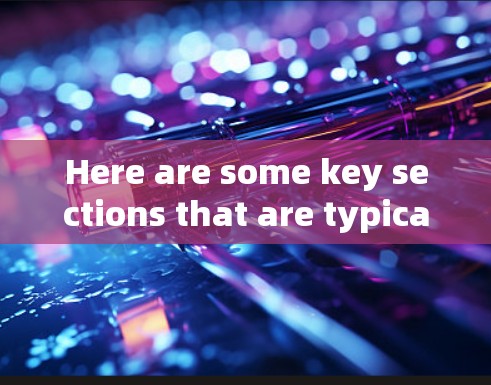 Here are some key sections that are typically included in a VPN manual: