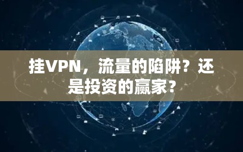 挂VPN，流量的陷阱？还是投资的赢家？
