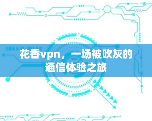 花香vpn，一场被吹灰的通信体验之旅
