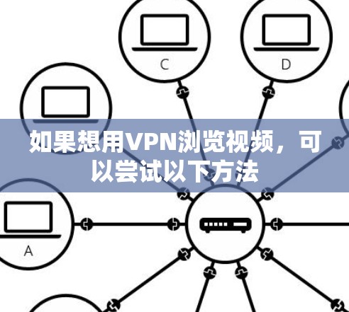 如果想用VPN浏览视频，可以尝试以下方法