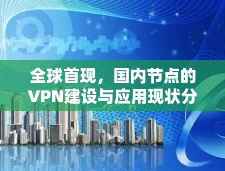 全球首现，国内节点的VPN建设与应用现状分析