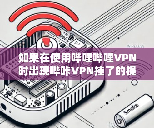 如果在使用哔哩哔哩VPN时出现哔咔VPN挂了的提示，可以按照以下步骤进行处理