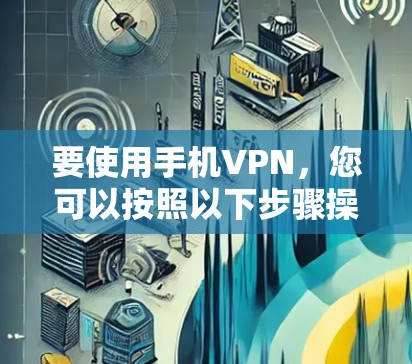 要使用手机VPN，您可以按照以下步骤操作