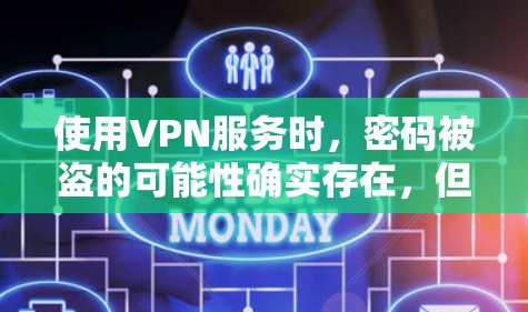 使用VPN服务时，密码被盗的可能性确实存在，但这种情况取决于多种因素，包括服务提供商本身的安全措施、使用的恶意软件和插件，以及恶意软件的部署工具等。以下是一些可能引起密码被盗的情况