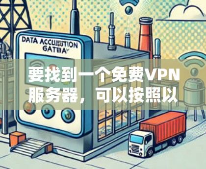 要找到一个免费VPN服务器，可以按照以下步骤进行