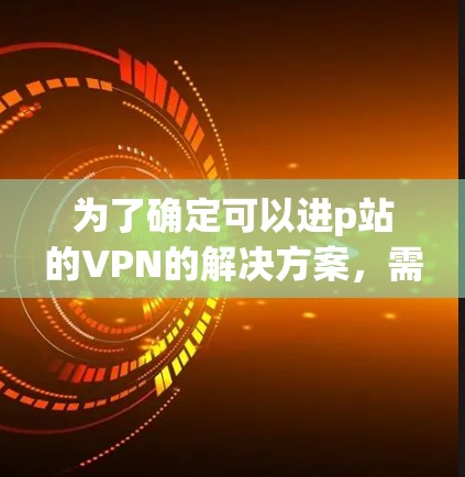 为了确定可以进p站的VPN的解决方案，需要明确以下几点