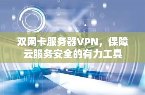 双网卡服务器VPN，保障云服务安全的有力工具