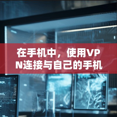 在手机中，使用VPN连接与自己的手机进行数据传输是一个可行且安全的选项。以下是对该问题的详细解答