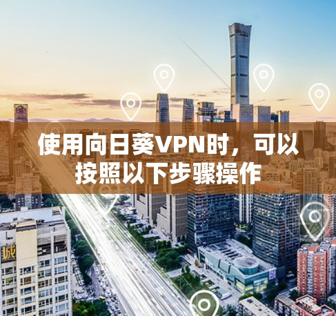 使用向日葵VPN时，可以按照以下步骤操作