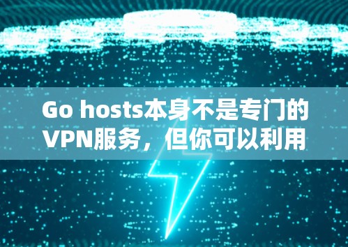 Go hosts本身不是专门的VPN服务，但你可以利用它来连接到VPN服务器，从而实现远程访问。以下是详细的步骤说明