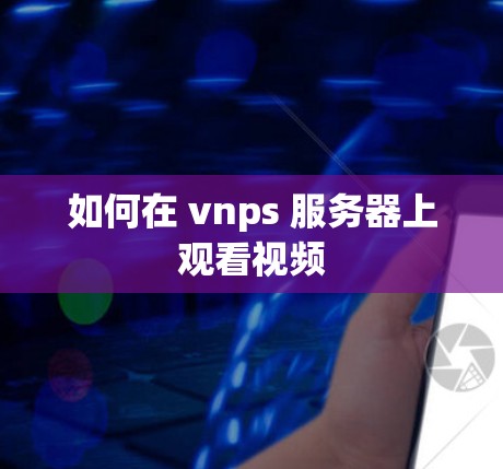 如何在 vnps 服务器上观看视频