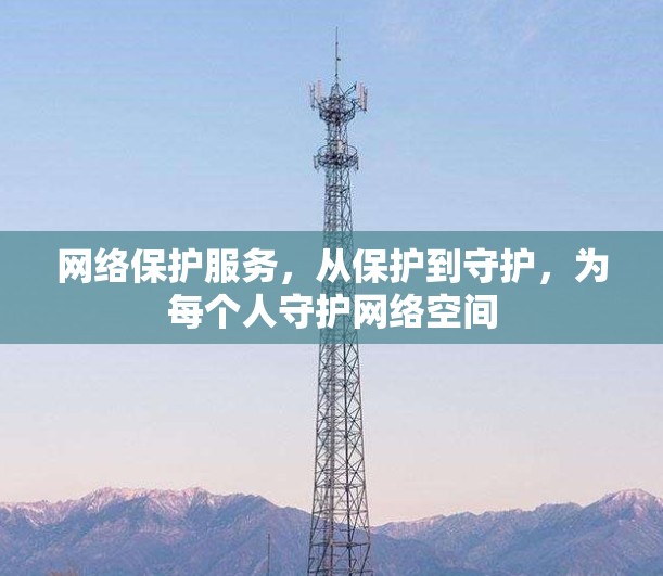网络保护服务，从保护到守护，为每个人守护网络空间
