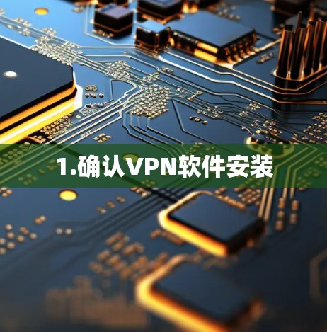 1.确认VPN软件安装