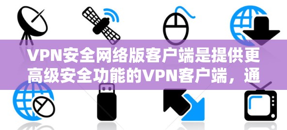 VPN安全网络版客户端是提供更高级安全功能的VPN客户端，通常包括多因素认证、加密通信、恶意软件过滤等。以下是建议的选择和使用信息