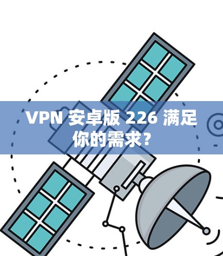 VPN 安卓版 226 满足你的需求？