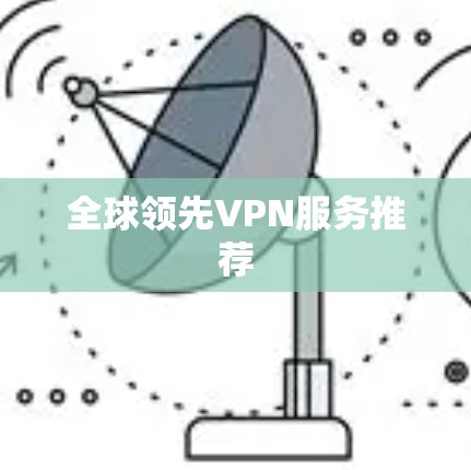 全球领先VPN服务推荐