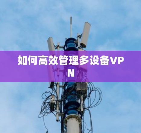 如何高效管理多设备VPN
