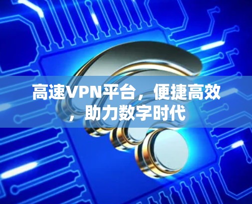 高速VPN平台，便捷高效，助力数字时代