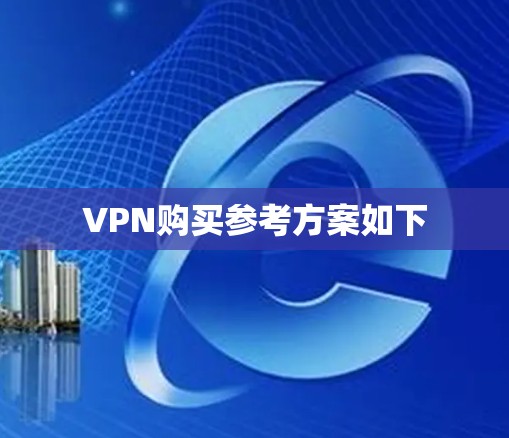 VPN购买参考方案如下