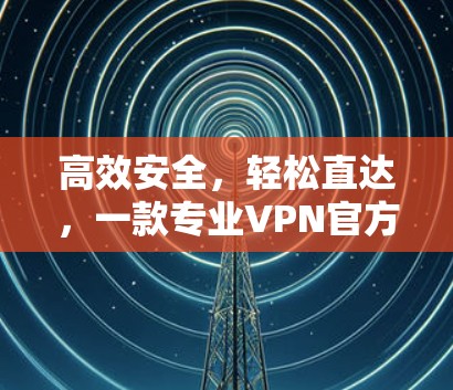 高效安全，轻松直达，一款专业VPN官方高速代理版