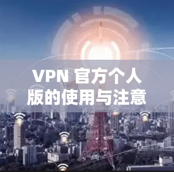 VPN 官方个人版的使用与注意事项