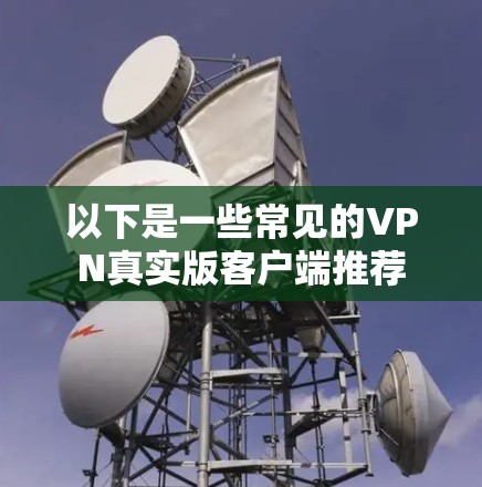 以下是一些常见的VPN真实版客户端推荐