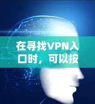 在寻找VPN入口时，可以按照以下步骤进行