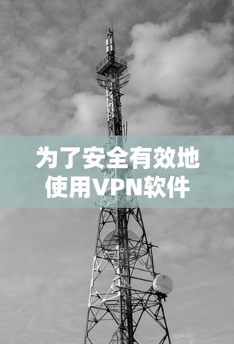 为了安全有效地使用VPN软件，以下是一个清晰的步骤指南
