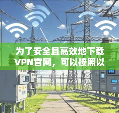 为了安全且高效地下载VPN官网，可以按照以下步骤进行