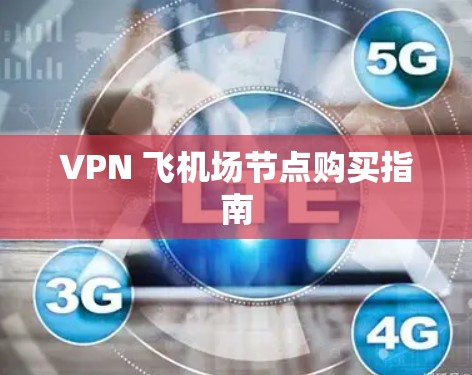 VPN 飞机场节点购买指南