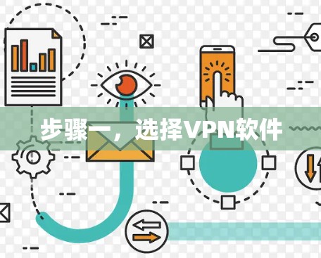 步骤一，选择VPN软件