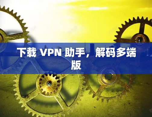 下载 VPN 助手，解码多端版